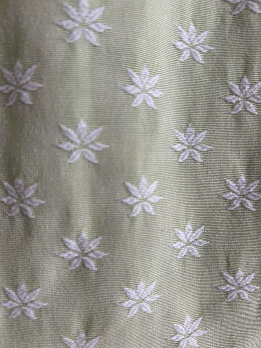 Talbots Light Green Floral Sleeveless Sheath Dress - Picture 3 of 5